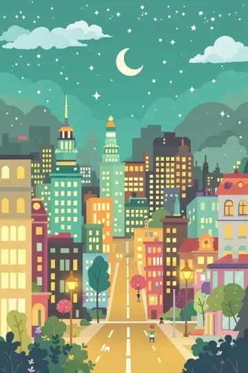 都市认知启蒙动画：小夜灯，都市认知启蒙动画，2019
